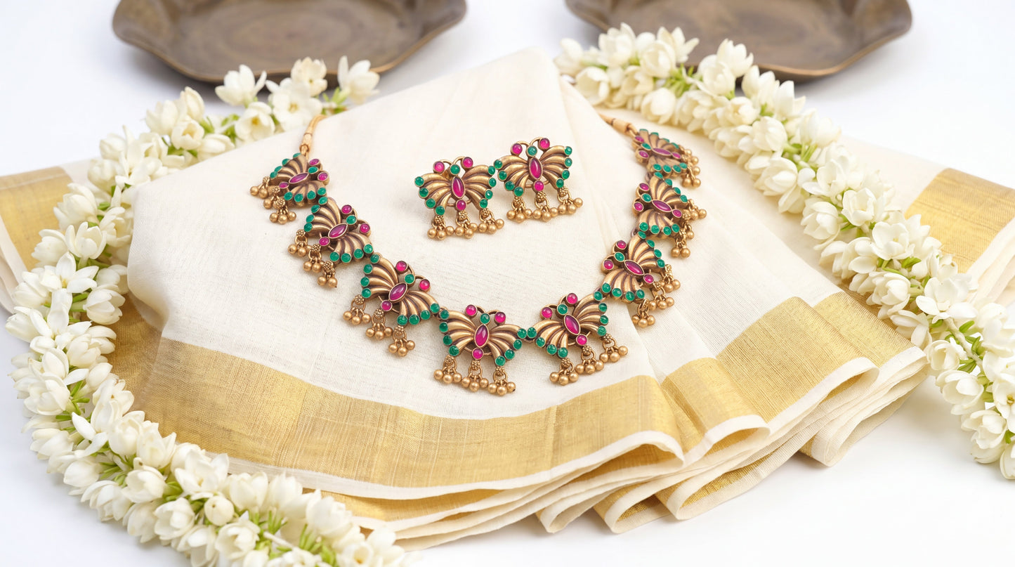 Gauri Butterfly Necklace