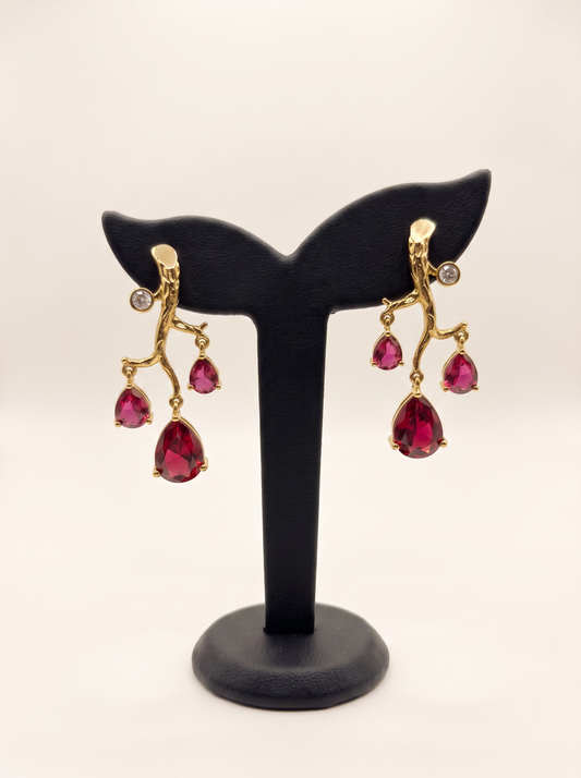 Teardrop Drop Earrings
