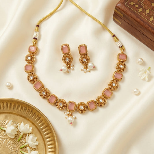 Rosaline Heritage Blush Necklace