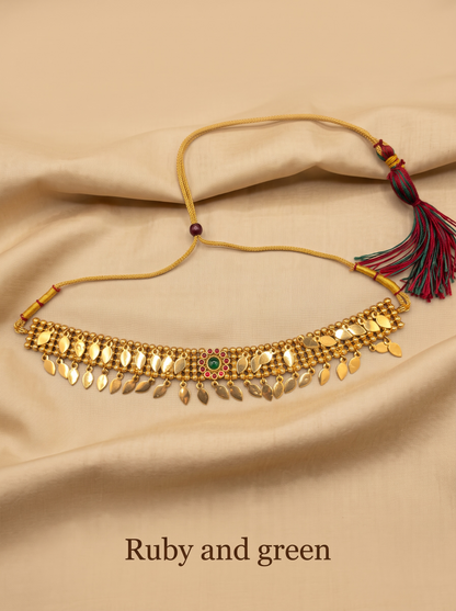 Elakkathali Pendant Choker Set