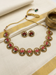 Lotus Blossom Choker Set