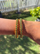 Emerald Dot Bangles Pair