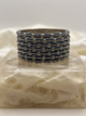 Lakh Brass Bangle Set of 8 – Blue Kundan Bangles