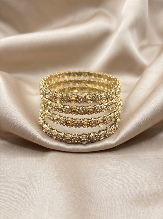 Polki Bangles – Set of 4