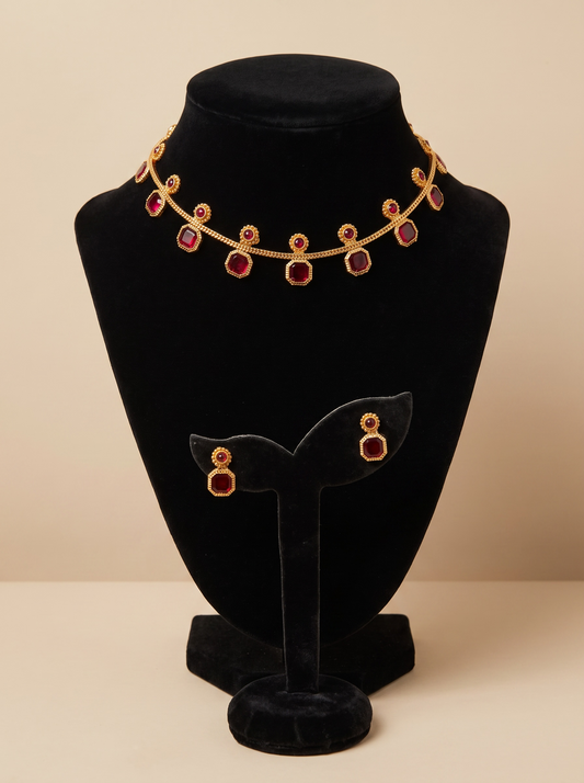 Palakka Necklace Set
