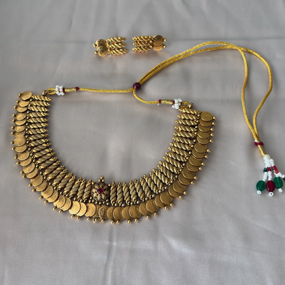Ruby stone antique Kasumala Choker set