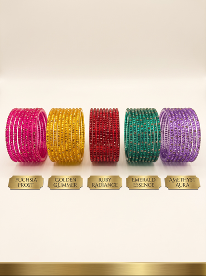 Glass bangle 1 dozen (12 pieces)