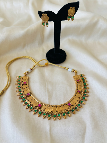 Pathakkam Coin Necklace