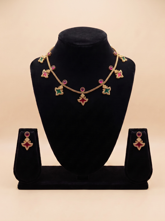 Nakshatra Charm Necklace Set