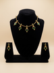 Palakka Kite-Drop Necklace & Earring Set