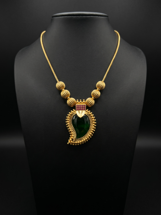 Palaka Mangha Gold Plated Heritage Necklace