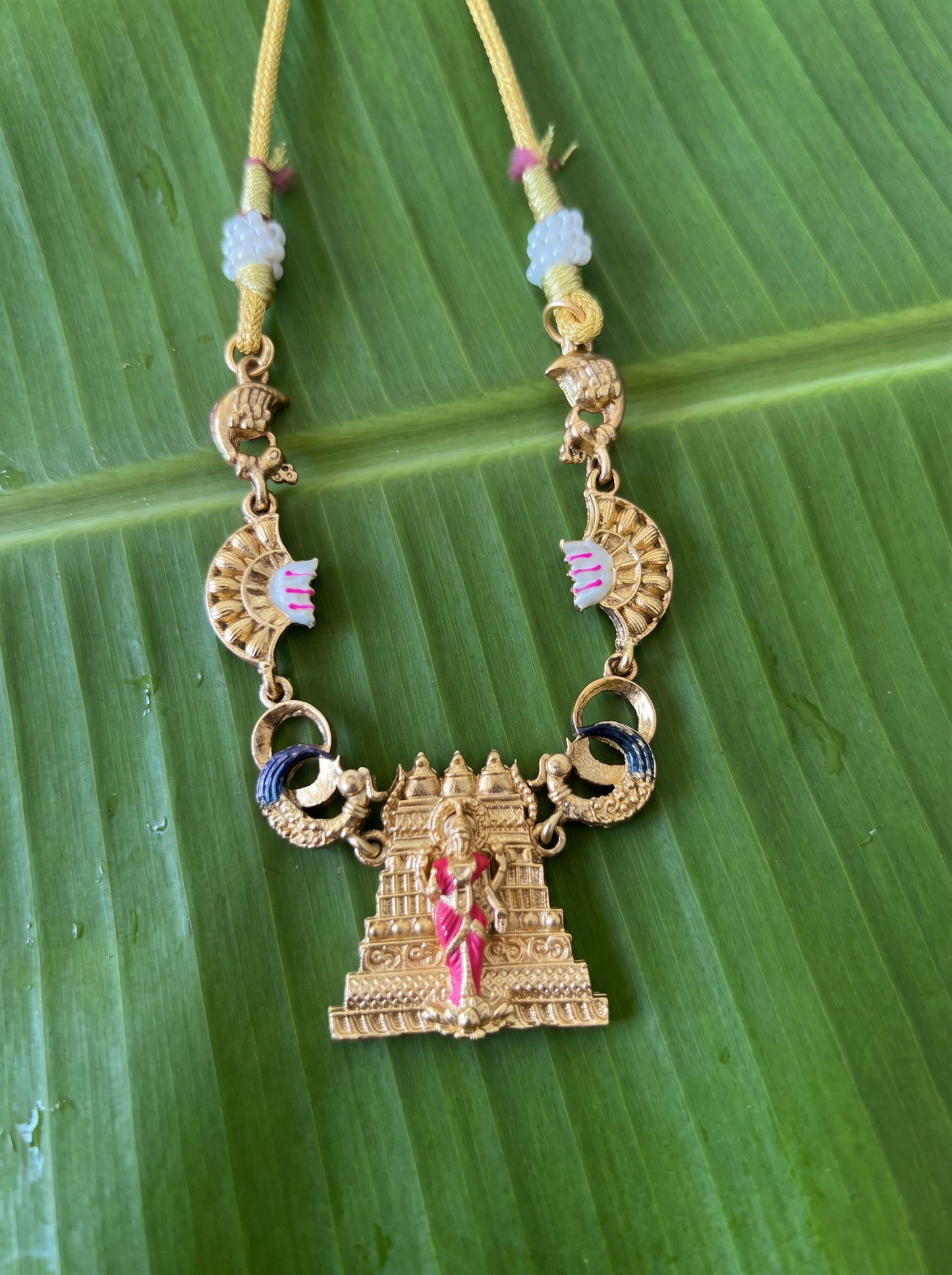 Mayura Temple Necklace Set