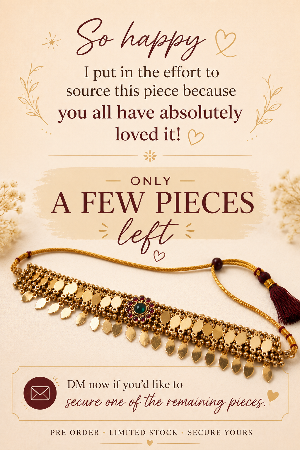 Elakka Thali (Coming Soon — Pre-Order via DM)