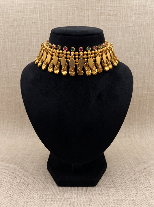 Mayil Elakkathali Choker Set