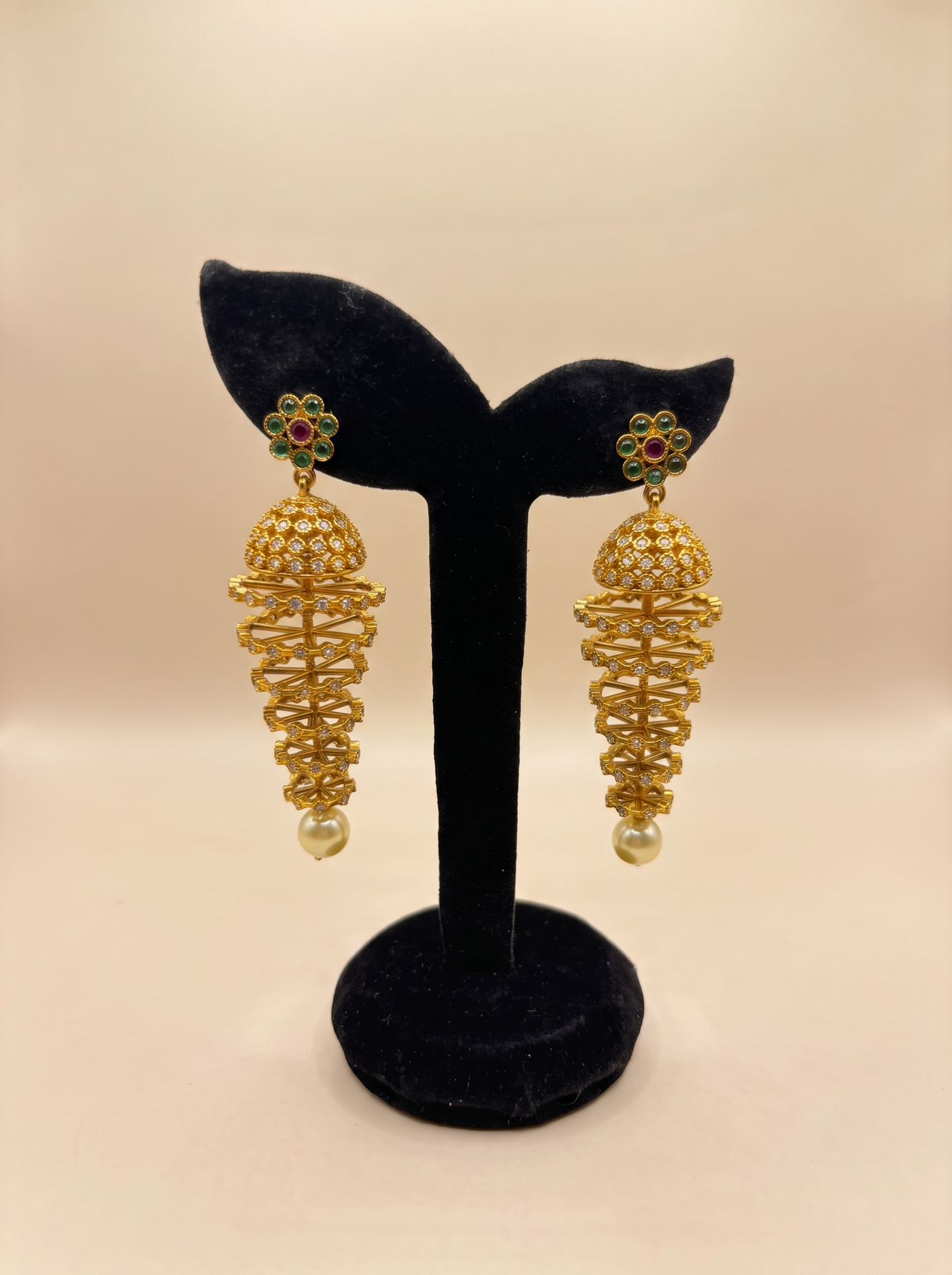 Twirl Spark Spiral Jhumka