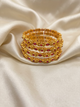 Ruby Kundan Antique Bangles(Set of 4)