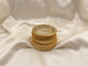 Lakh Brass Bangle Set of 8 – Yellow Floral Kundan Bangles for Haldi & Festive Wear