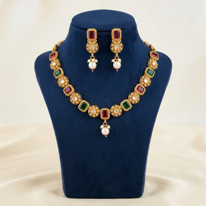 Navratna Kundan Choker