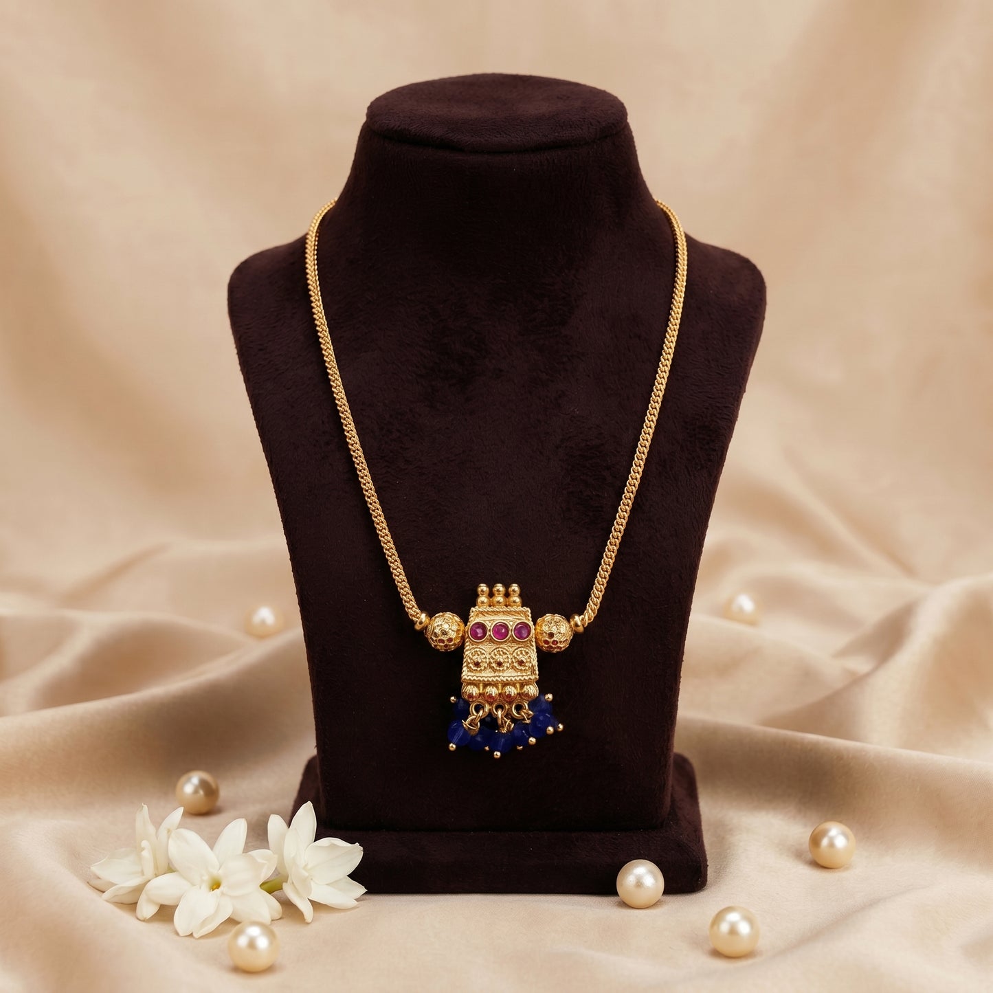 Gold Plated Teardrop Pendant