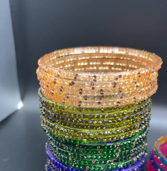 Glass bangles 1 dozen(12 pieces)